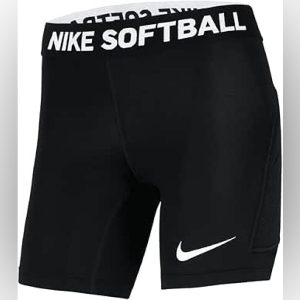 Nike Girls Big Kids DF Softball Slider Shorts